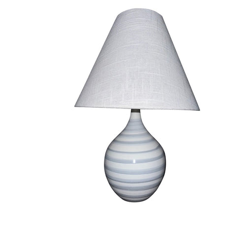 House of Troy Scatchard 1 Light 19" Table Lamp, Sapphire Ring - GS200-SR