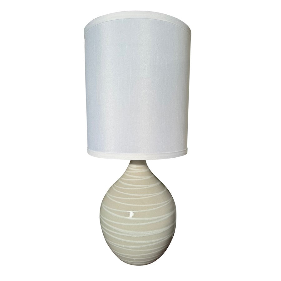 House of Troy Scatchard 1 Light 20.5" Table Lamp, Natural Spiral - GS201-NS