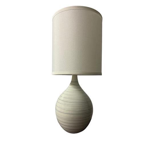 House of Troy Scatchard 1 Light 20.5" Table Lamp, Pearl Blue - GS201-PL