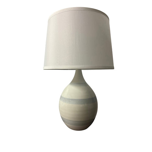 House of Troy Scatchard 1 Light 21" Table Lamp, Gray Sky - GS302-GS