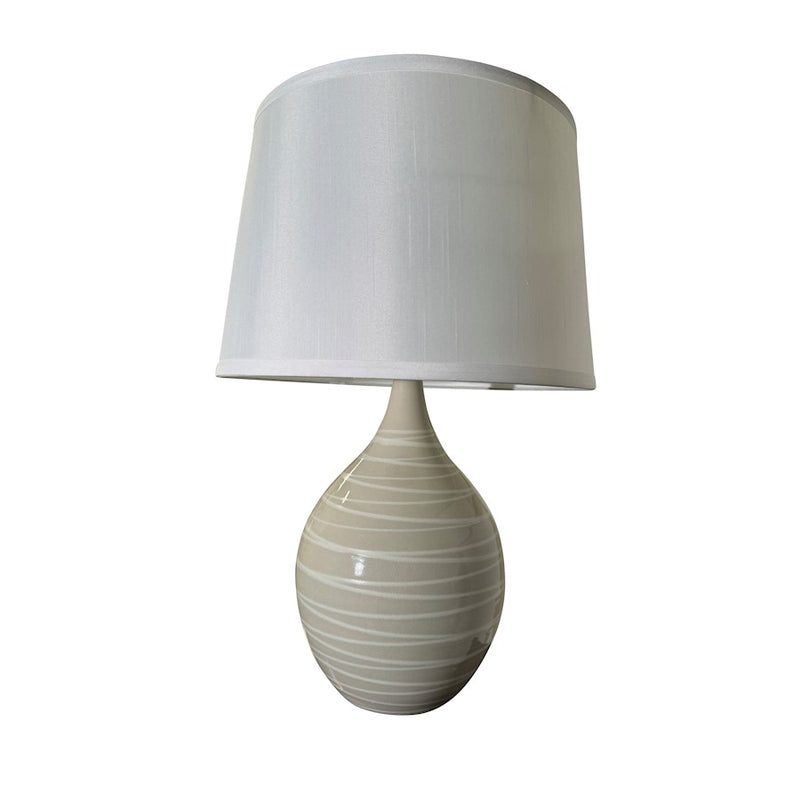 House of Troy Scatchard 1 Light 21" Table Lamp, Natural Spiral - GS302-NS