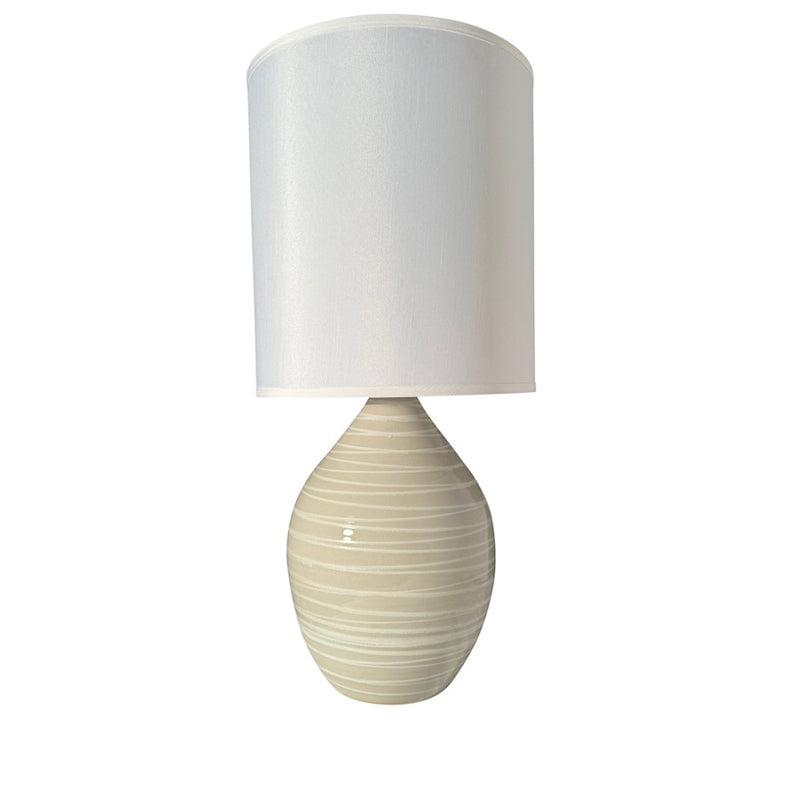 House of Troy Scatchard 1 Light 30" Table Lamp, Natural Spiral - GS401-NS