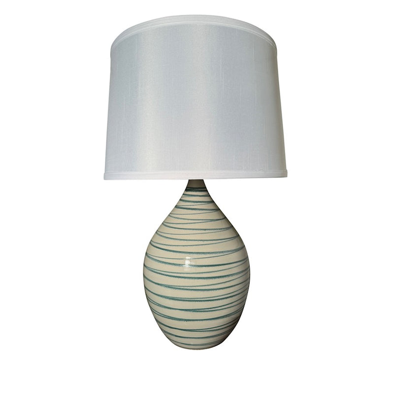 House of Troy Scatchard 1 Light 24.5" Table Lamp, Natural Spiral - GS402-NS
