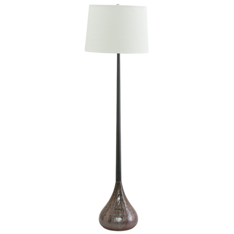 House of Troy Scatchard 61" Stoneware Floor Lamp, Oil Rubbed Bronze