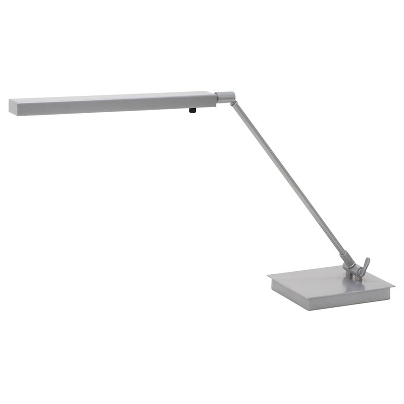 House of Troy Horizon Ledz Task Desk Lamp, Platinum Gray