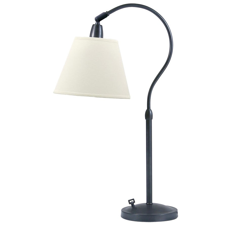 House of Troy Hyde Park Table Lamp Oil Rubbed Bronze, Linen Shade