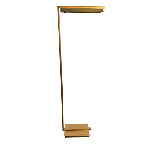 House Of Troy Jay 1Lt 52" LED Floor Lamp, Gold/Antique Brass - JLED500-HG