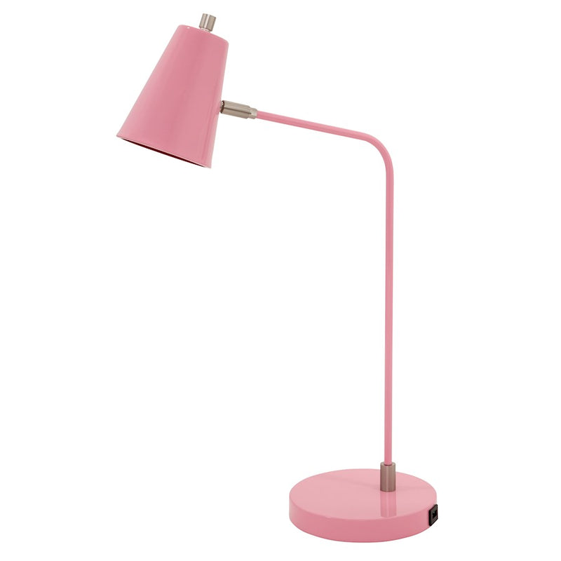 House of Troy Kirby Table Lamp in Pink