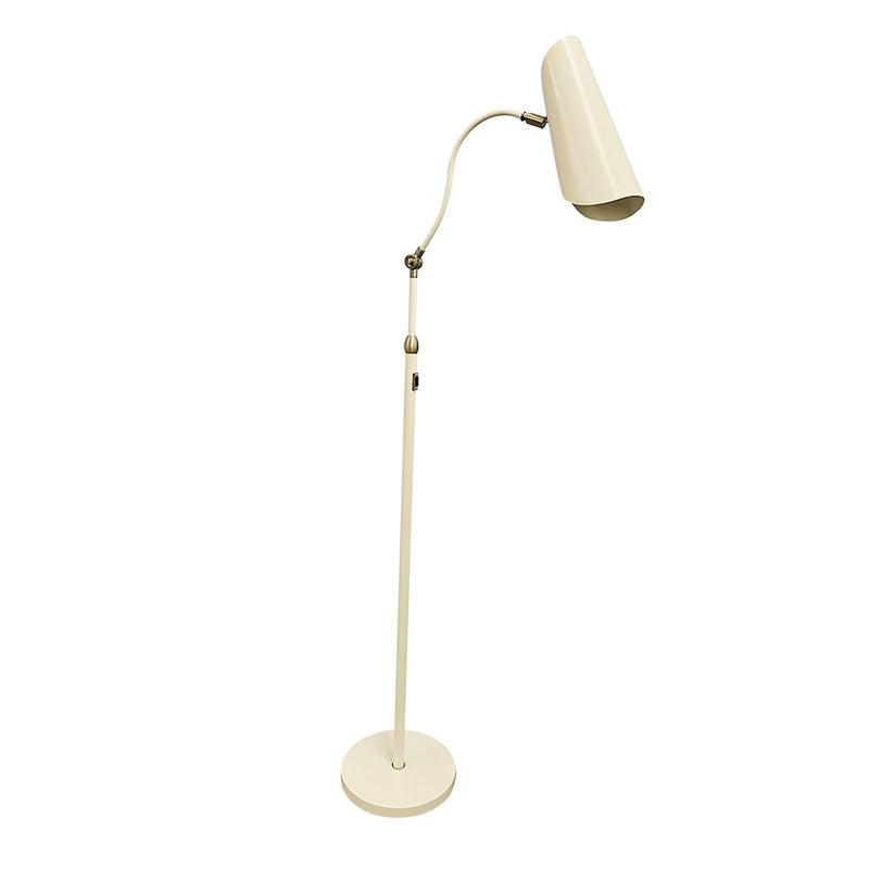 House of Troy Logan 1 Light Floor Lamp, Mint/Satin Nickel - L300-MTSN