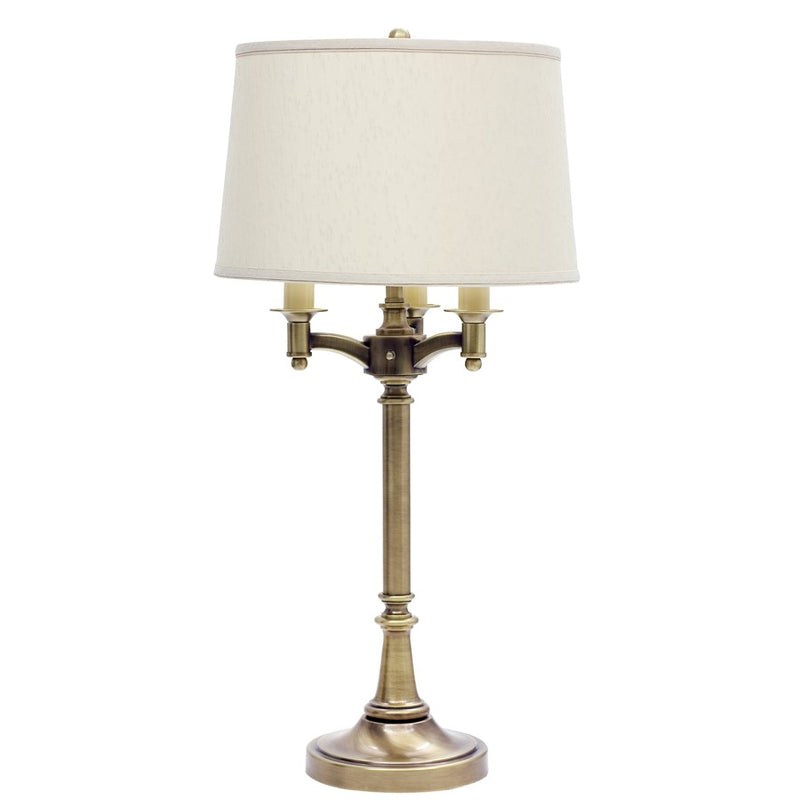 House of Troy 31.75" Antique Brass 6-way Table Lamp