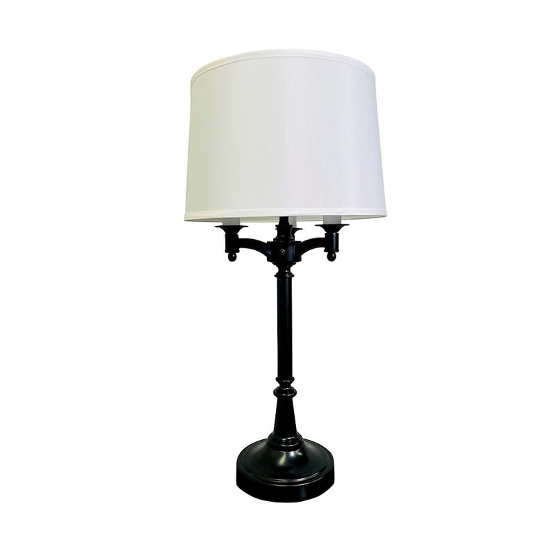 House of Troy Lancaster 1 Light Table Lamp, Black