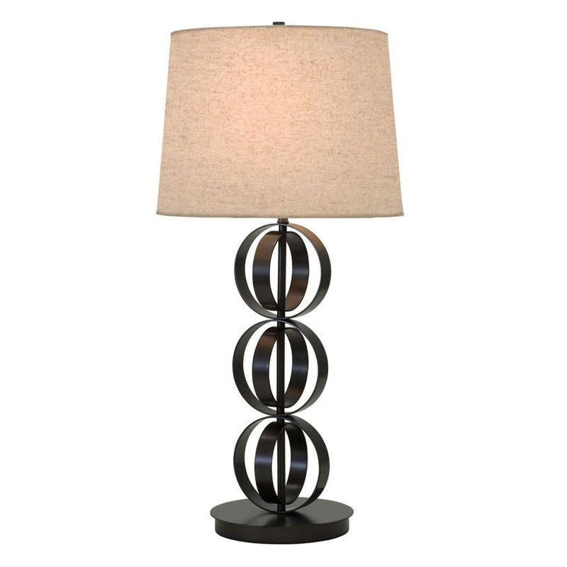 House of Troy Lake Shore Series Table Lamp, Oil Rubbed Bronze LS653-OB