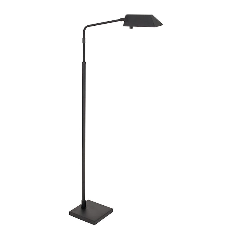 House of Troy Newbury Adjustable Floor Lamp, Black