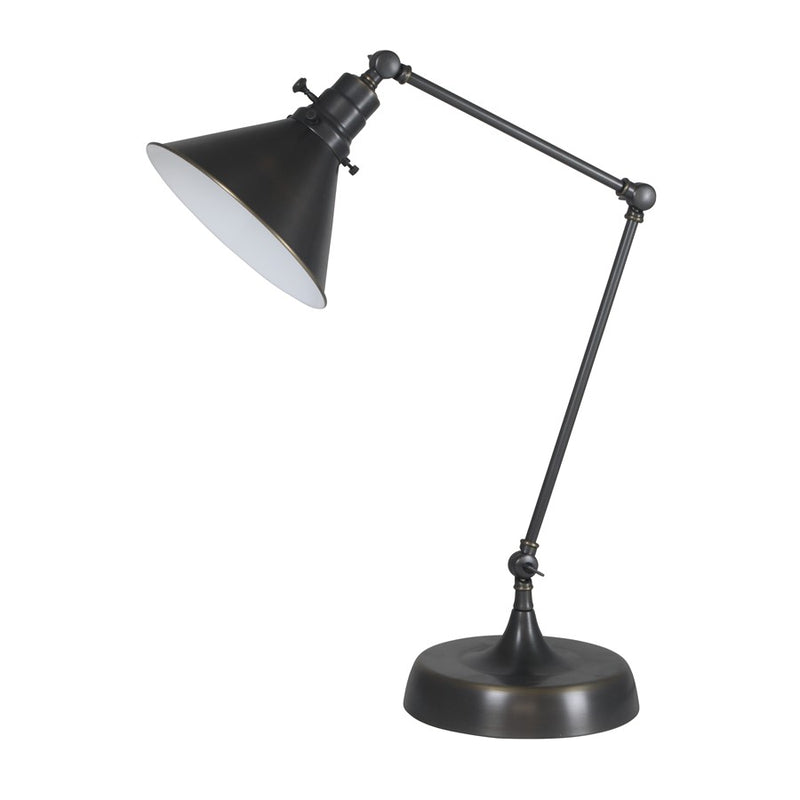 House of Troy Otis Industrial Table Lamp, Oil Rubbed Bronze