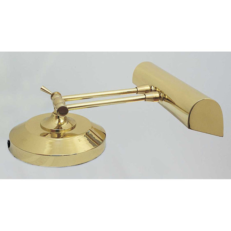 House of Troy 14" Polished Brass For Upright Piano