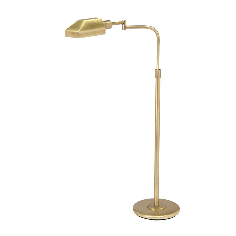 House of Troy Home/Office 1 Light Floor Lamp, Antique Brass - PH100-71J