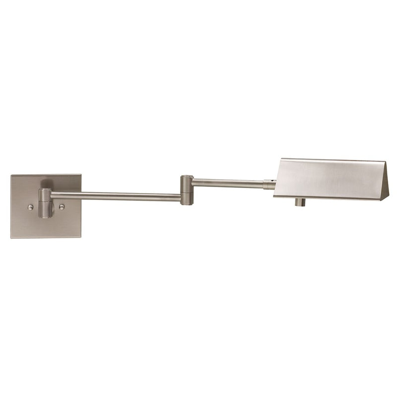House of Troy Satin Nickel Wall Lamp