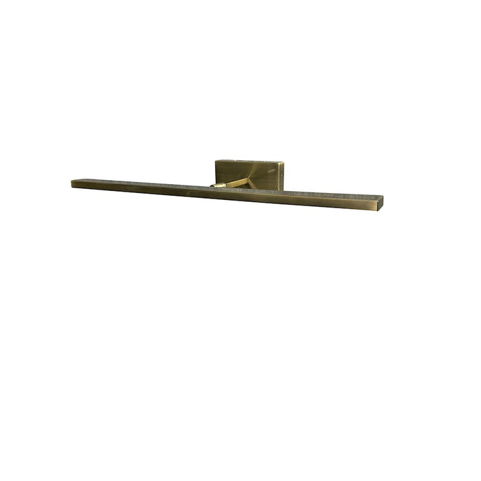 House of Troy Advent 1Lt 24" Rechargeable LED Picture Light, Brass - RALED24-AB