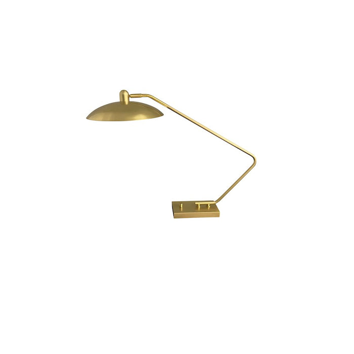 House of Troy Ridgeline 1 Light Table Lamp, Natural Brass - RL225-NTB