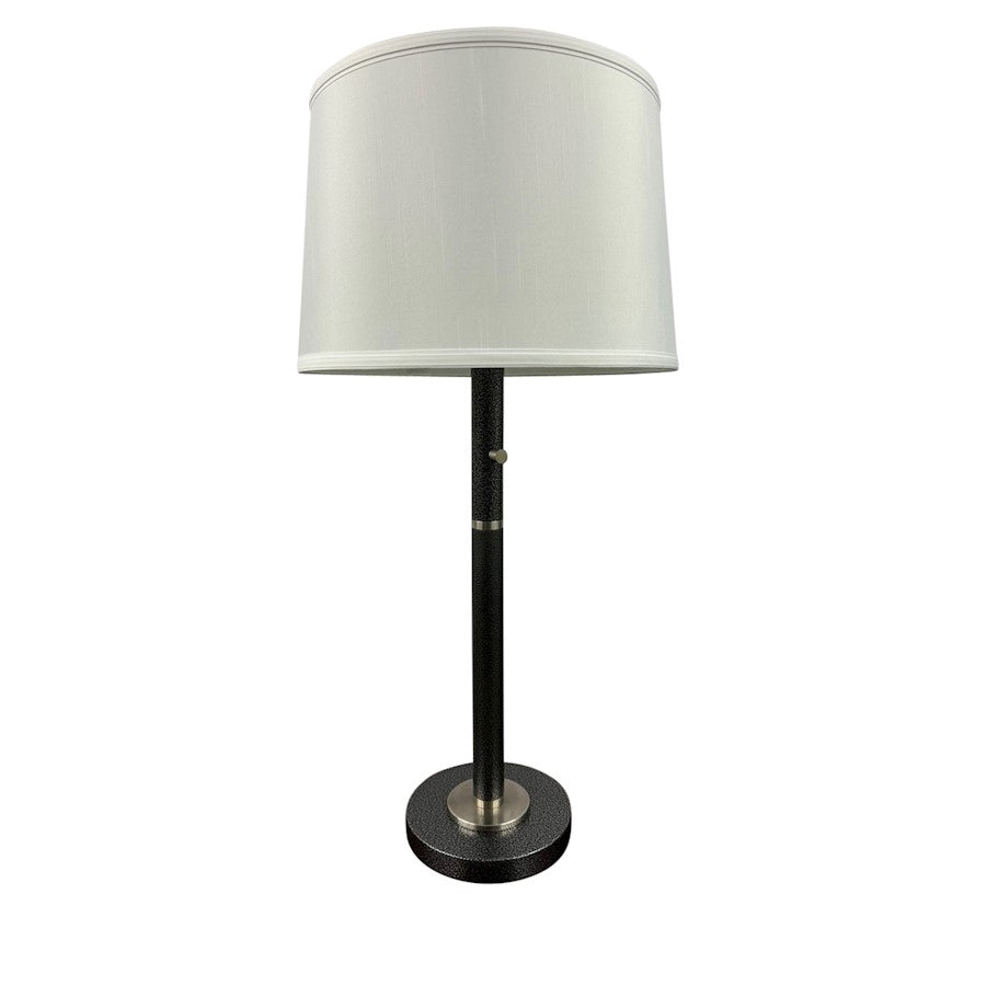 House of Troy Rupert 3 Light Table Lamp, Supreme Silver - RU750-SS