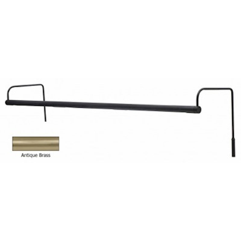House of Troy 43" Slim LED Antique Brass Picture Light