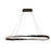 Thumprints Oakley 1 Light Dining Chandelier, Black - FT-T1065-BK