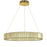 Thumprints Maya 1 Light 24" Dining Chandelier, Polished Gold - FT-T1085-PG