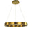 Thumprints Luna 1 Light 24" Dining Chandelier, Brushed Gold - FT-T1087-BG