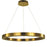 Thumprints Luna 1 Light 32" Dining Chandelier, Brushed Gold - FT-T1088-BG