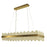 Thumprints Lucas 1 Light 40" Dining Chandelier, Brushed Gold - FT-T1091-BG