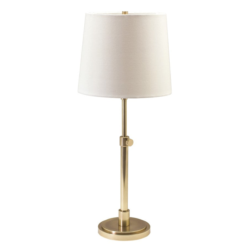 House of Troy Raw Brass Table Lamp