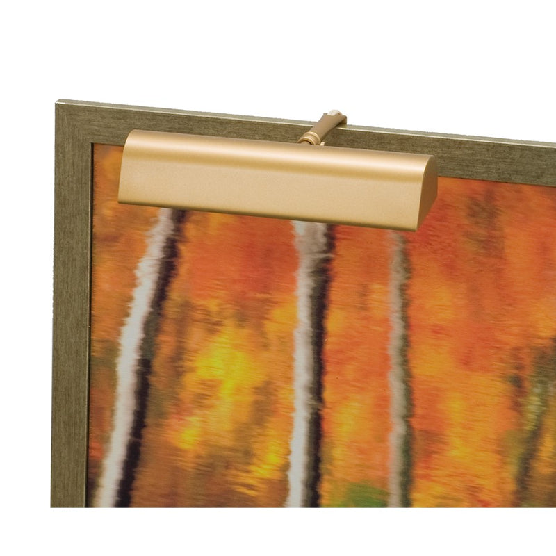 House of Troy Traditional LED 9" Gold Picture Light, Gold