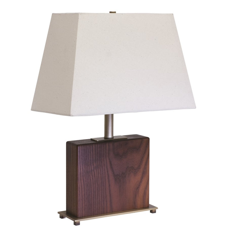 House of Troy Vermont Caramelized Ash 22" Table Lamp w/ Antique Brass VH250A-AB