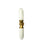 House of Troy 2Lt Sconce, Brushed Brass/Slant Cut White Glass