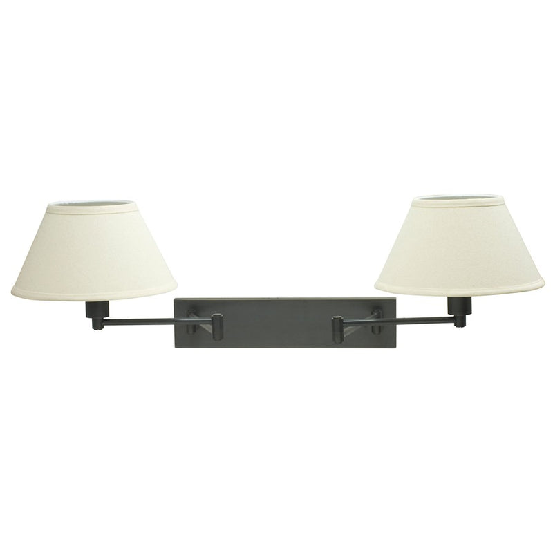 House of Troy Double Wall Swing, Oil Rubbed Bronze
