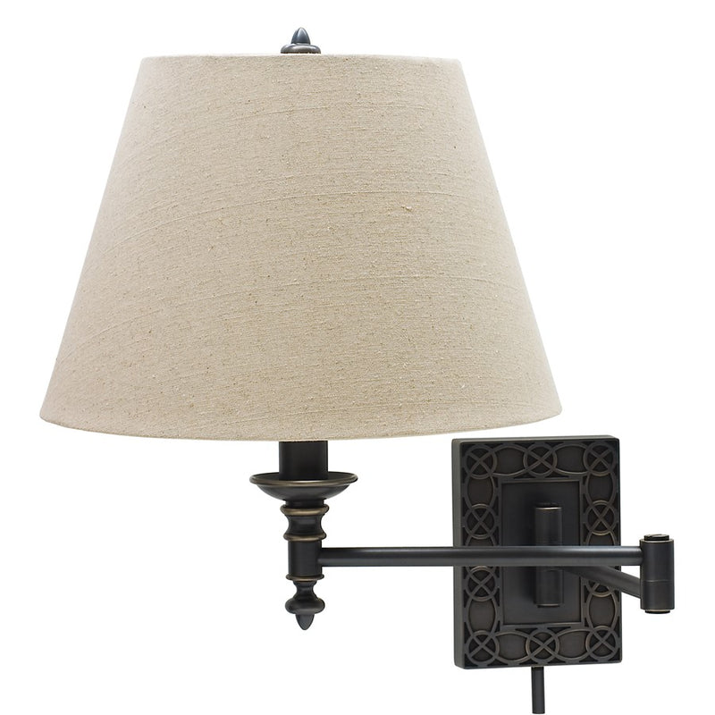 House of Troy Oil Rubbed Bronze Swing Arm Wall-Knot