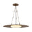 Hudson Valley Anoka 1 Light LED Pendant, Historic Bronze/Opal Glossy - 1228-HB