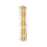 Hudson Valley Fosterdale 4 Light Wall Sconce, Aged Brass/Clear Optic - 1374-AGB