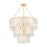 Hudson Valley Tappan 13 Light Chandelier, Vintage Gold Leaf/Piastre - 1713-VGL