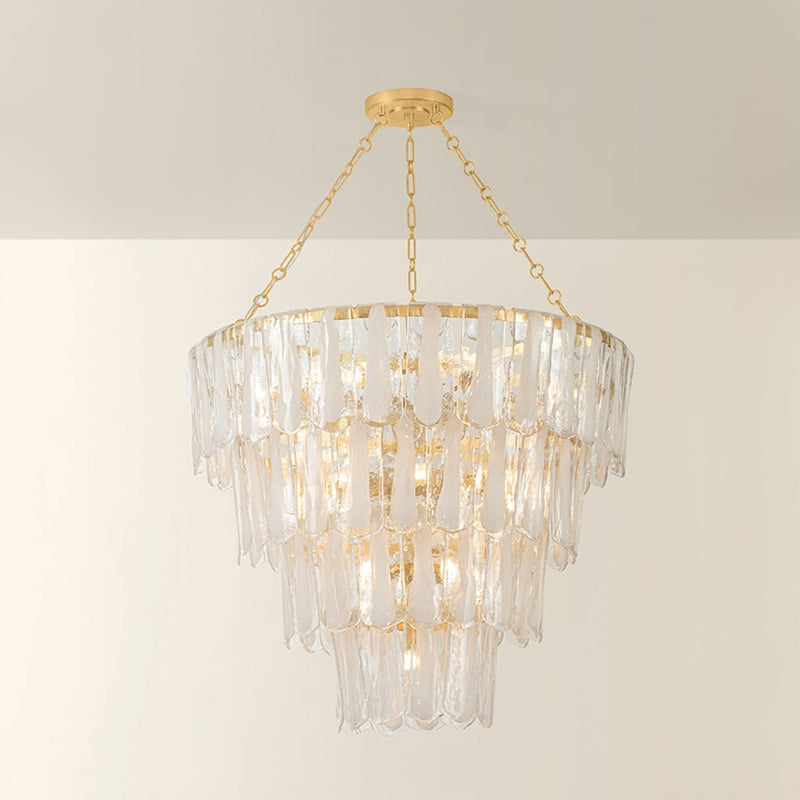 Hudson Valley Tappan 21 Light Chandelier, Vintage Gold Leaf/Piastre - 1720-VGL