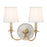 Hudson Valley Yates 2 Light Wall Sconce