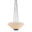Hudson Valley Awosting 3Lt 17" Pendant, Distressed Bronze/Opal Matte