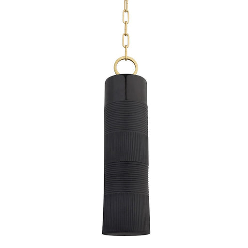 Hudson Valley Brookville 1 Light Pendant, Brass