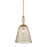 Hudson Valley Bleecker 1Lt 11" Pendant, Aged Brass/Bronze/Optic - 2413-AGB
