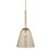 Hudson Valley Bleecker 1Lt Pendant, Aged Brass/Bronze/Optic - 2417-AGB