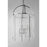 Hudson Valley Lewis 6 Light Chandelier, Polished Nickel/Clear