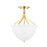 Hudson Valley Browne 1 Light Semi Flush Mount