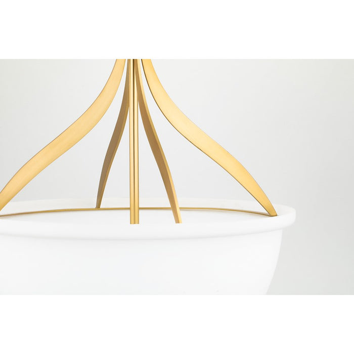 Hudson Valley Browne 1 Light Semi Flush Mount