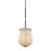 Hudson Valley Nevins 1Lt 18" Pendant, Distressed Bronze/Etched w/Optic - 3109-DB