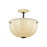 Hudson Valley Nevins 1Lt Semi Flush, Distressed Bronze/Etched/Optic - 3115-DB